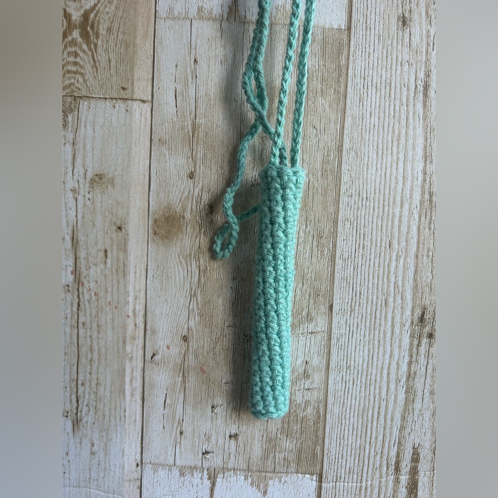 Crochet Pen Holder Necklace